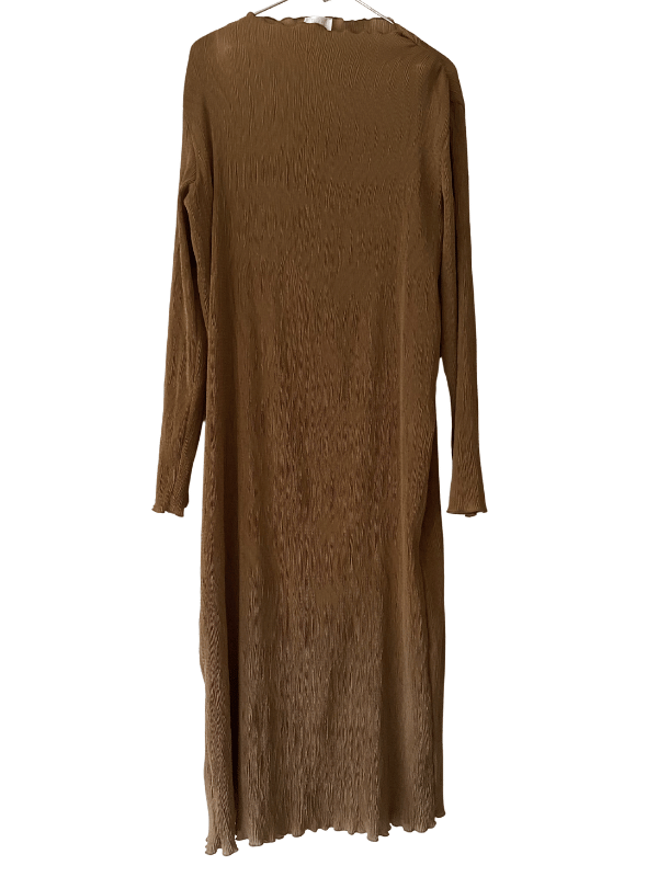 Arket Plissé Crinkle Midi Dress, Size EUR 38 (AU 10)