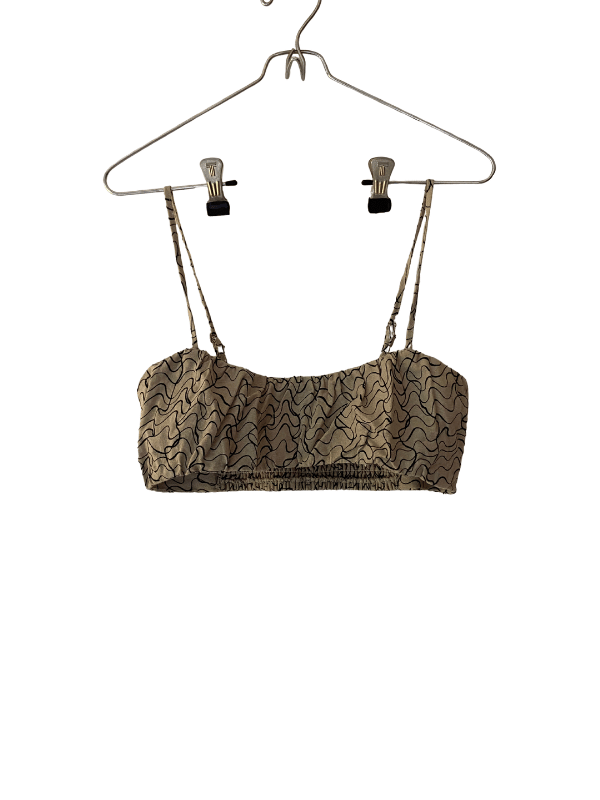 Glassons Abstract Print Shirred Bandeau Top (8)