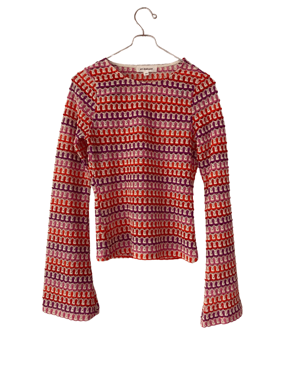 My Jewellery Crochet Long Sleeve Top (XS)