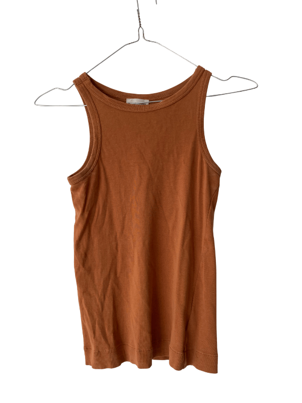 By Malene Birger Rust Cotton Tank
