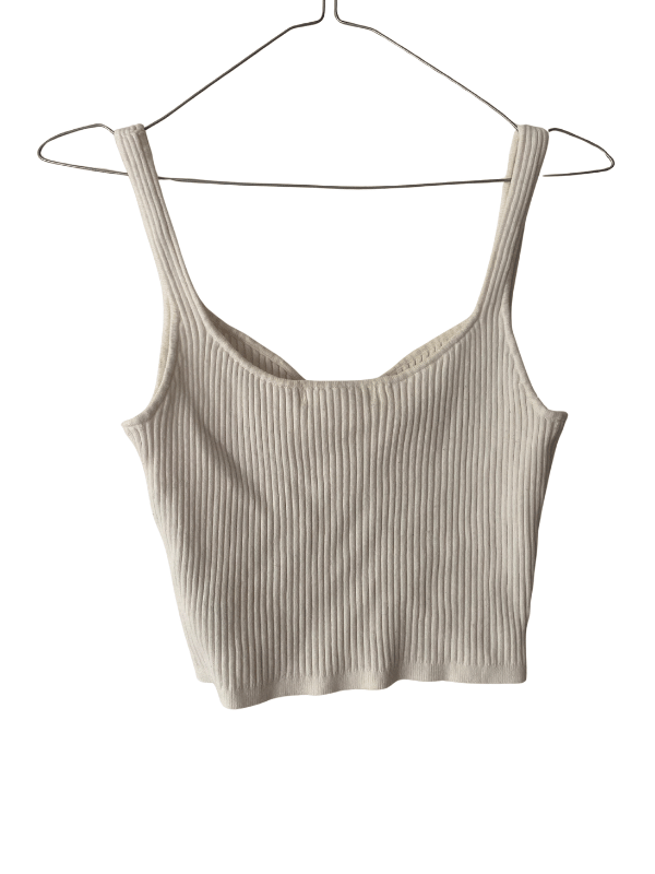 H&M Ribbed Knit Crop Tank