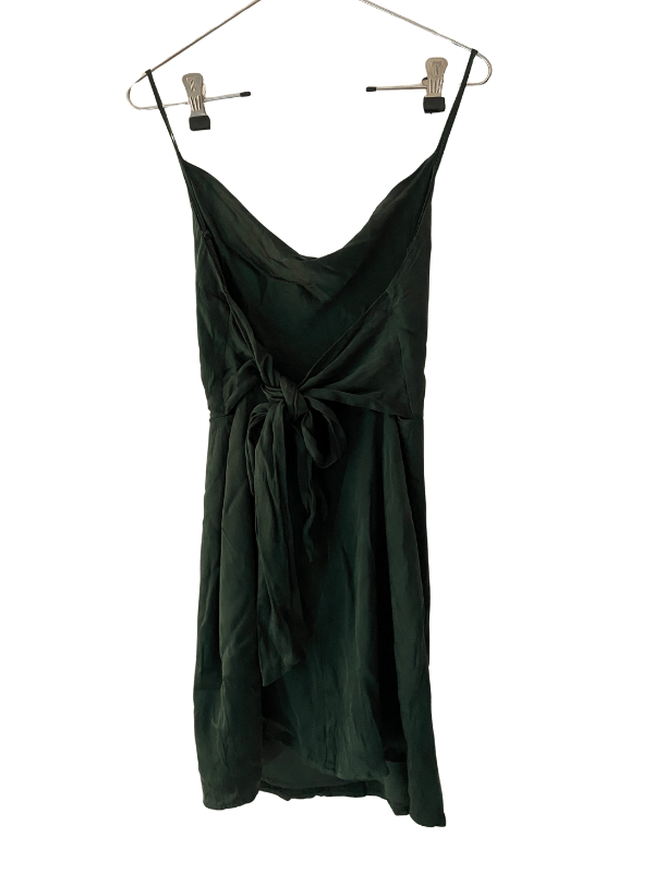 Hansen & Gretel Silk Tie-Back Mini Dress (S)