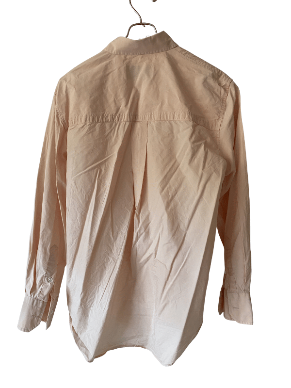 Oroton Blush Pink Cotton Button-Up Shirt