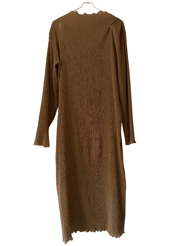 Arket Plissé Crinkle Midi Dress, Size EUR 38 (AU 10)