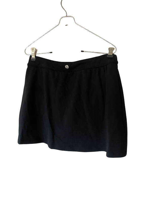 Cotton On Body Black Active Skort with Built-In Shorts, Size M