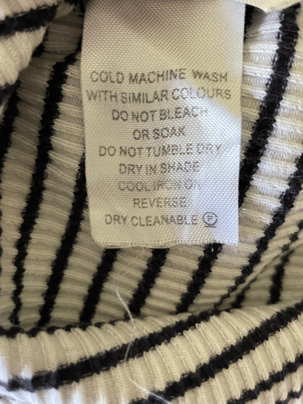 Glassons Striped Ribbed Off-Shoulder Top