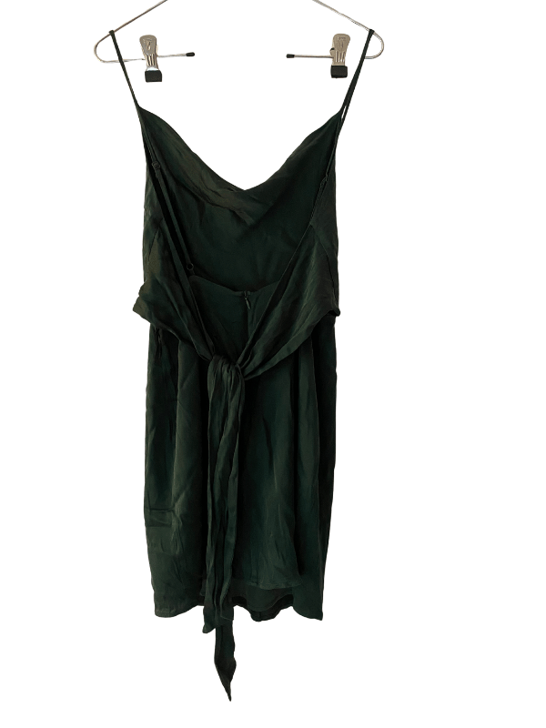 Hansen & Gretel Silk Tie-Back Mini Dress (S)