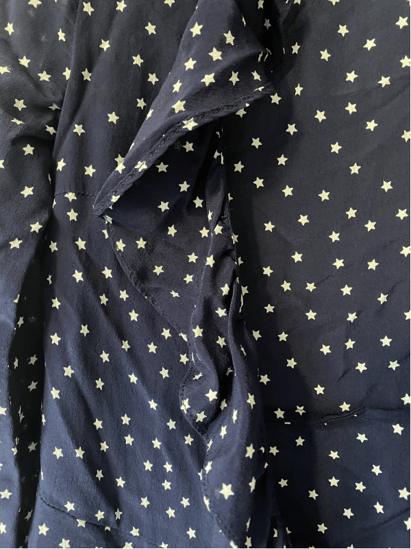 Réalisation Par "Alexandra" Star Struck Silk Wrap Dress, Size XXS