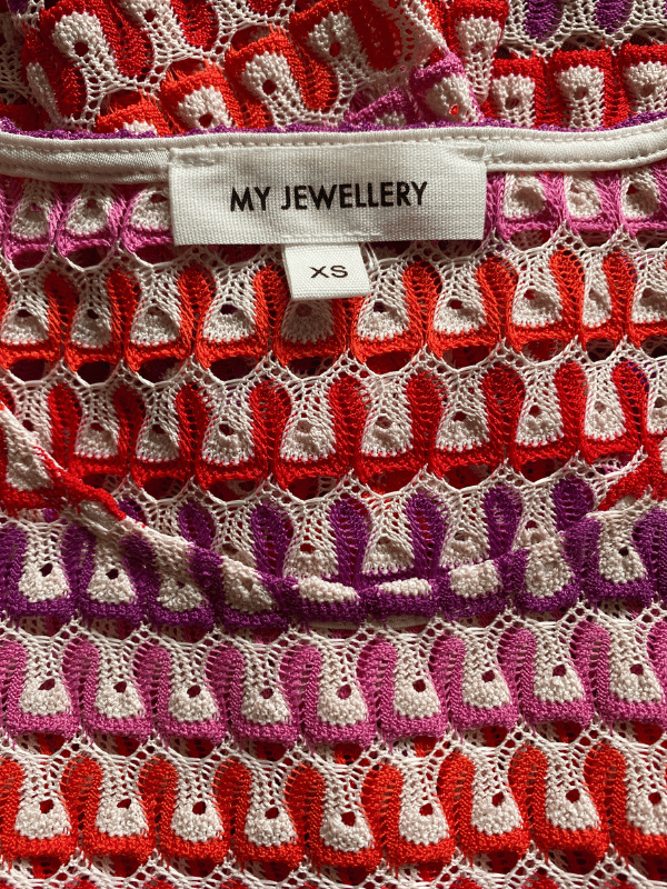 My Jewellery Crochet Long Sleeve Top (XS)