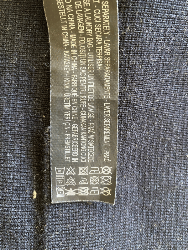 Zara Knit Contrast Trim Cardigan (M)