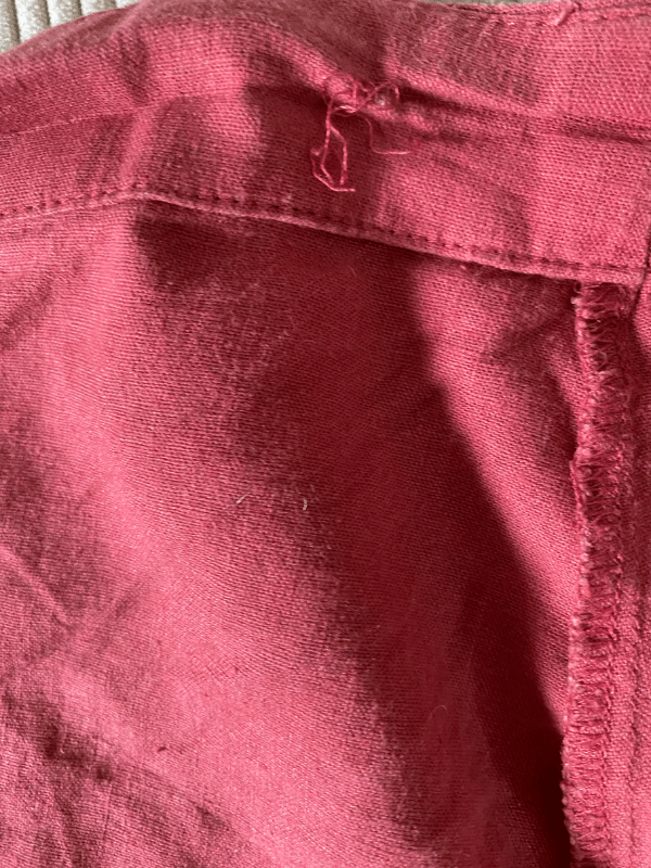 Sportsgirl Linen Blend Wrap Skirt in Brick Red