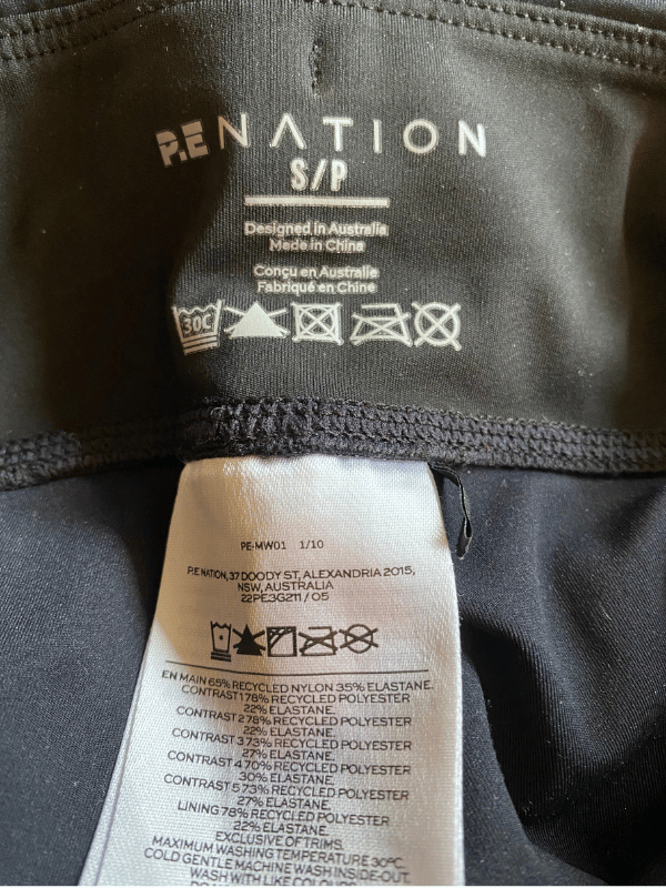 P.E Nation Colourblock Active Leggings (S/P)