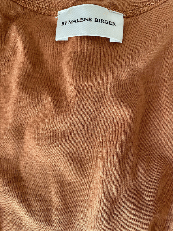 By Malene Birger Rust Cotton Tank