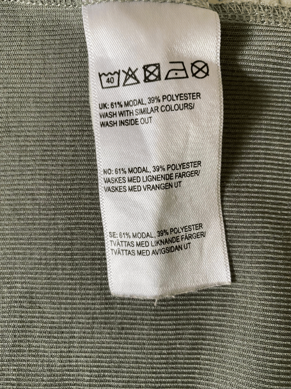 BIKBOK Khaki Ribbed Midi Slip Dress