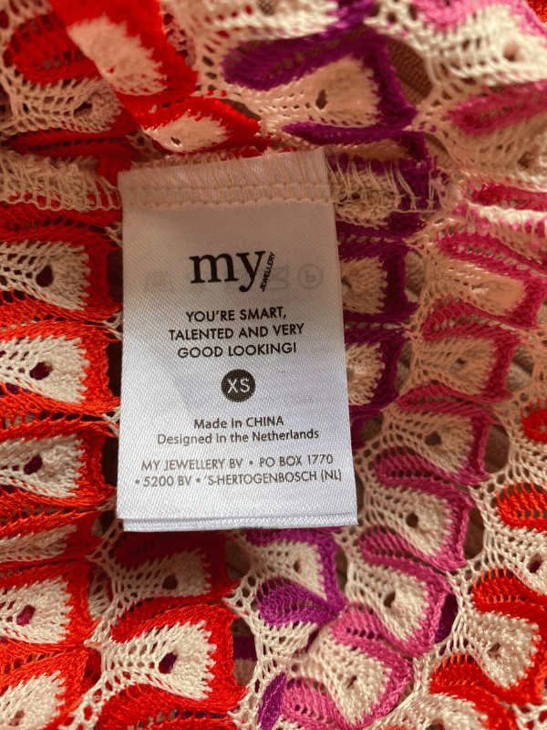 My Jewellery Crochet Long Sleeve Top (XS)