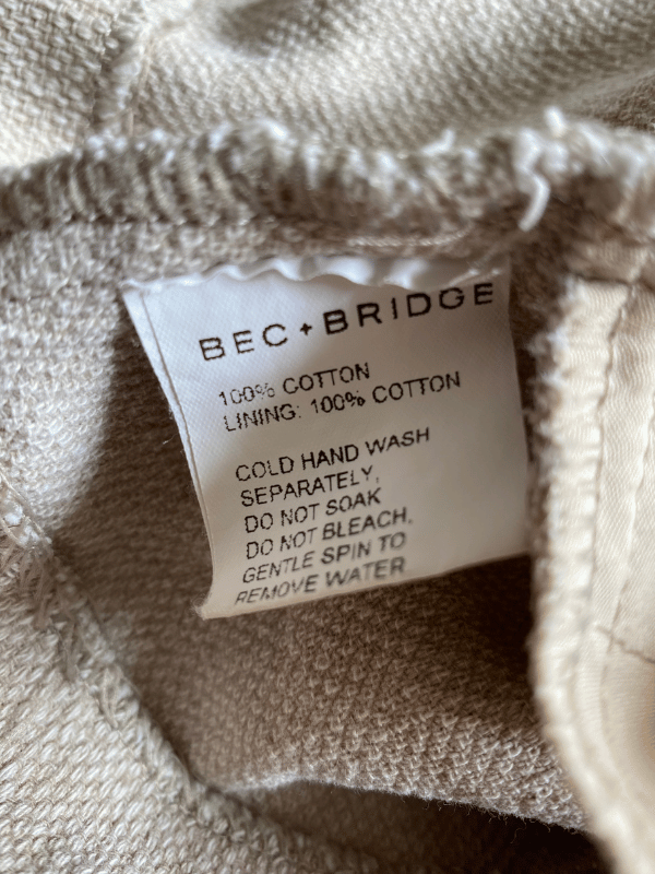 Bec + Bridge Textured Cotton Tailored Shorts (AU 6)