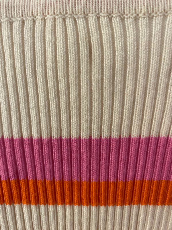 Loavies Striped Ribbed Bodysuit (XS)