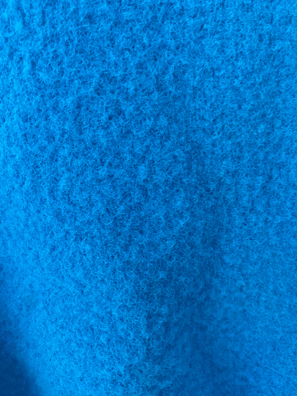 ZARA Blue Cropped Knit Jumper