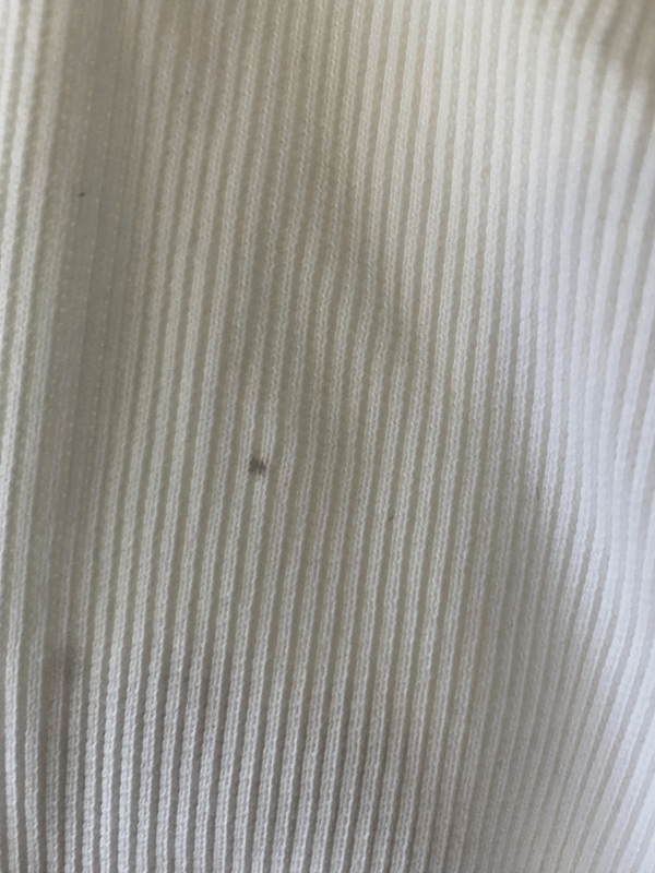A-DSGN White Ribbed Off-Shoulder Long Sleeve Top