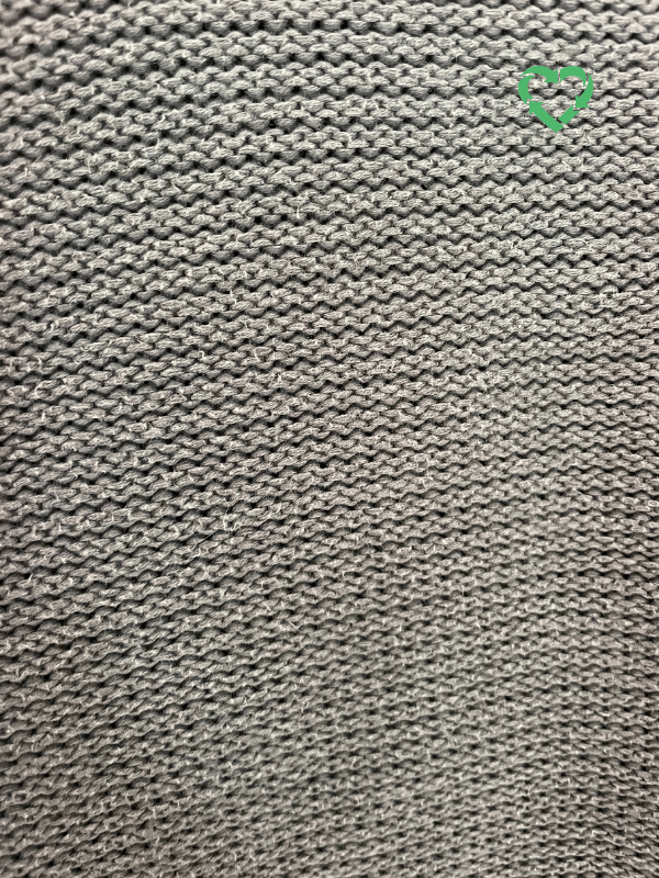 Grey/Blue Relaxed Knit Sweater