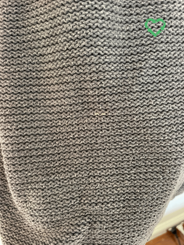 Grey/Blue Relaxed Knit Sweater